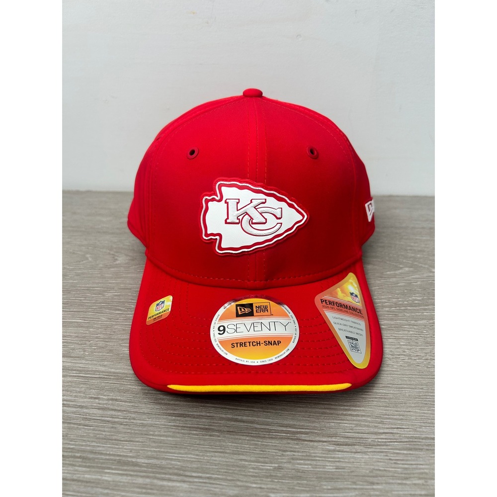 New Era Kansas City Chiefs 9SEVENTY 2024 NFL Sideline Stretch-Snap Hat Red